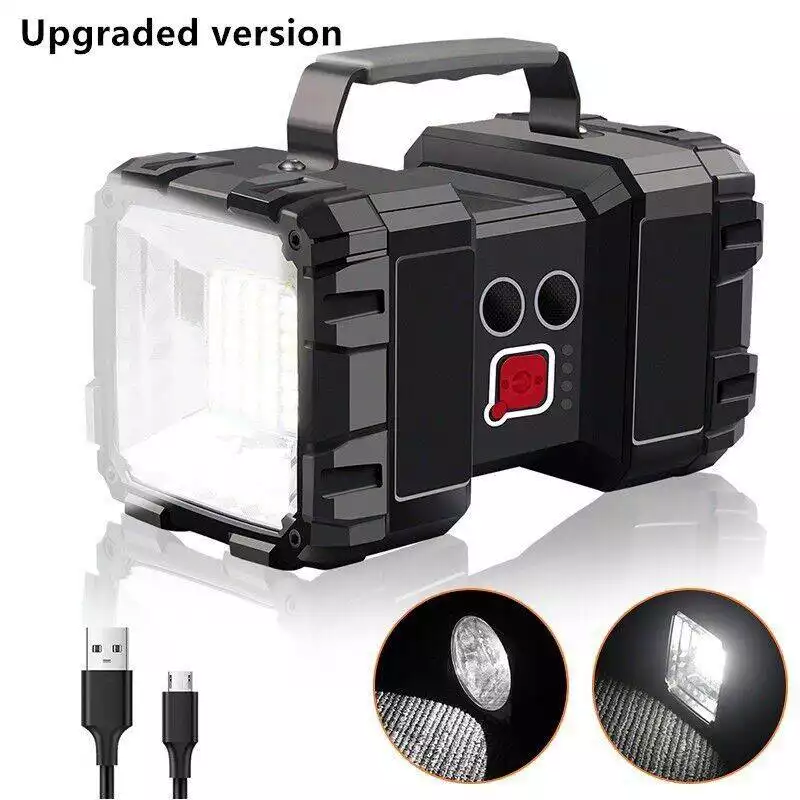 【SG-W846】🔥BIGGEST SALE - 80% OFF🔥🔥Multifunctional Rechargeable Searchlight 200000 Lumens